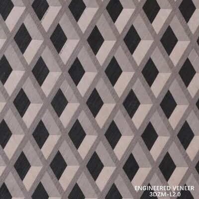 3D 0.5mm Custom Size Large Seamless Wood Veneer FSC Certified، کیفیت بالا و دوام 3DZM-L2.0