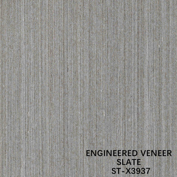 Recon Slate Wood Veneer Walnut X3937 اندازه استاندارد 0.15-0.6mm ضخامت قیمت مناسب برای درب و پنجره چینی ها