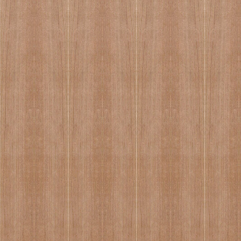 روکش طبیعی چوب بلوط قرمز فانتزی ام دی اف / نئوپان دانه مستقیم برای پانل های کابینت 2440/2745/3050 میلی متر طول