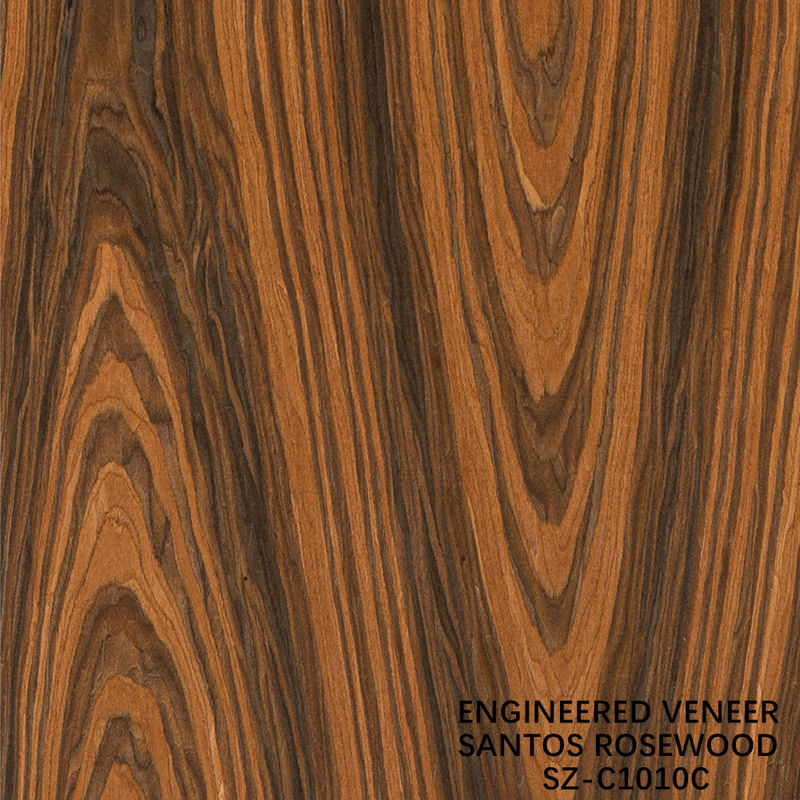 لاستیک سانتوس چوب گلزار فنیر تاج ضخامت دانه می تواند سفارشی 0.15-1.8mm برای برای کابینت صورت