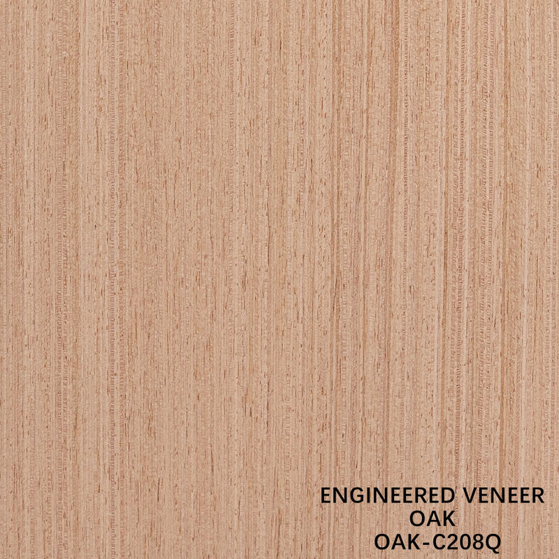 فنیر چوب انجنیری بلوط آمریکایی سه چهارم برش 0.5mm ضخامت برای درب و کابینت صورت