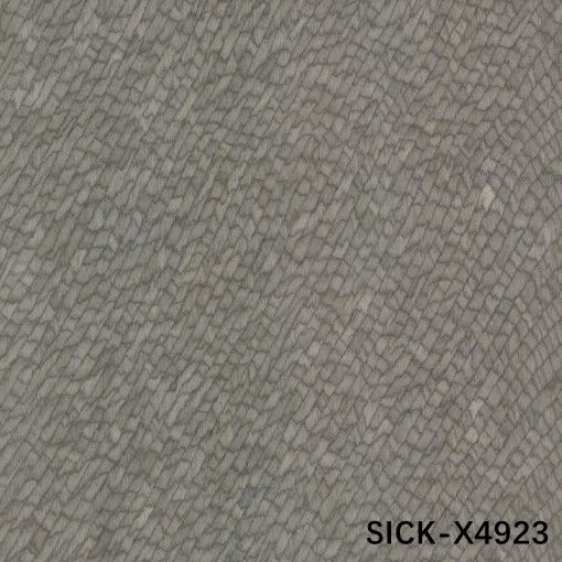 ساخت و ساز با کیفیت بالا و سفارشی SI.CK-X4923 فنیر چوب مهندسی شده نقره پوست تمساح بافت شبکه برای پانل های فانتزی