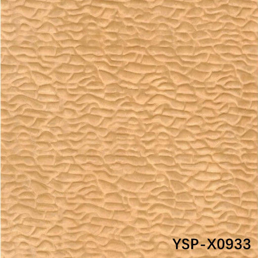 رنگ زرد کمپور Sapele Pommele فنیر چوبی فوق العاده برای تزئین هتل