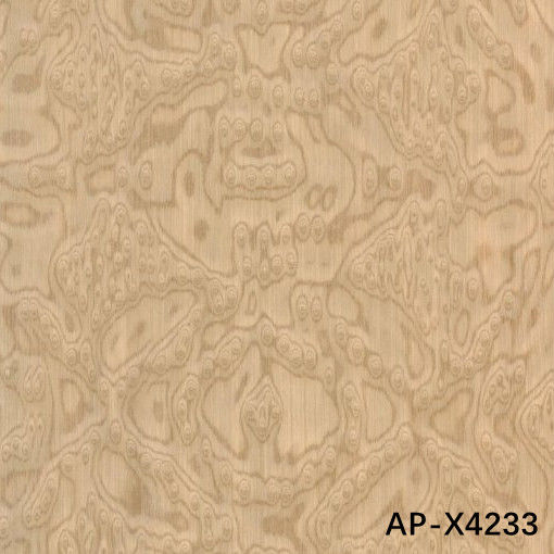 Ash Sapele Pommele فرنیر چوب مهندسی شده اندازه استاندارد 2500 * 640mm X4233 برای درب و کابینت