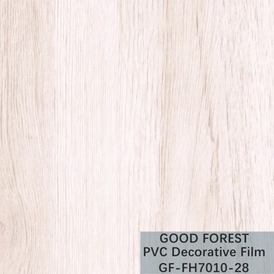 تخته دیواری فیلم پی وی سی سفید تزئینی 1260mm - 1330mm عرض دانه های چوبی