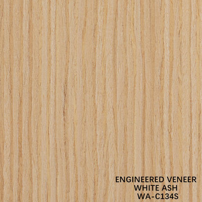 0.15-0.55 میلی متر Recon Wood Veneer White Ash 134S 2500*640 میلی متر