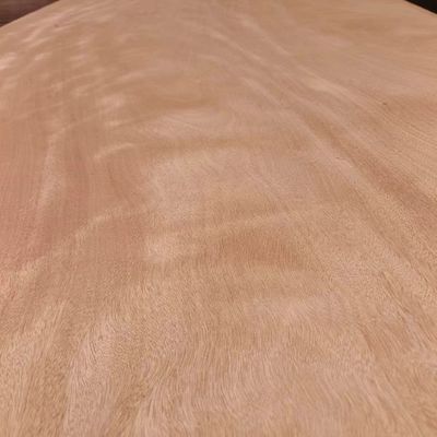 2440 * 1220 قطعه کامل گابون Okume چوب فنیر 0.2mm - 0.4mm برای فانتزی پانل کارخانه
