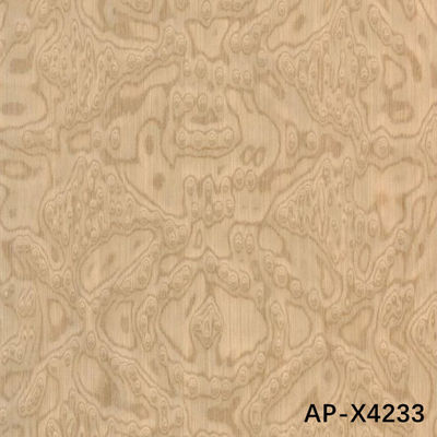 خاکستری Sapele Pommele فنیر چوب مهندسی شده اندازه استاندارد 2500 * 640mm